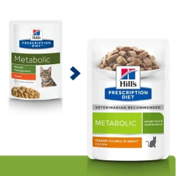 Hill's Prescription Diet Kissan Ylipaino|Kissan Erikoisruoka*Hill´s Feline Metabolic wet 12 x 85 g
