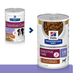 Hill's Prescription Diet Koiran Eläinlääkäriruoka|Koiran Suolistosairaudet*Hill's i/d Low Fat Stew for Dogs Chicken&Vegetables 354 g