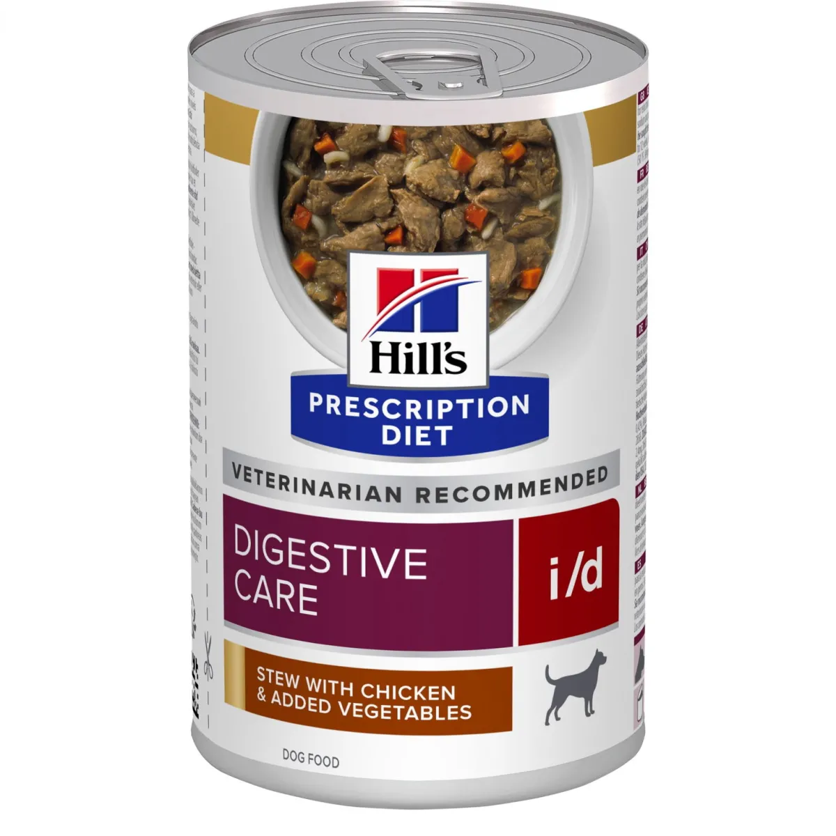 Hill's Prescription Diet Koiran Eläinlääkäriruoka|Koiran Suolistosairaudet*Hill's i/d Stew for Dogs Chicken&Vegetables 354 g
