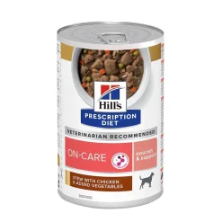 Hill's Prescription Diet Koiran Eläinlääkäriruoka|Koiran Toipuminen Ja Letkuruokinta*Hill's PD Canine On-Care Stew wet 350 g