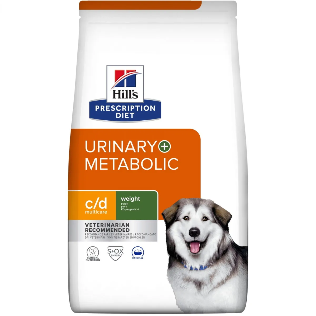 Hill's Prescription Diet Koiran Ylipaino|Koiran Virtsatievaivat*Hill's PD c/d Multicare + Metabolic 12g