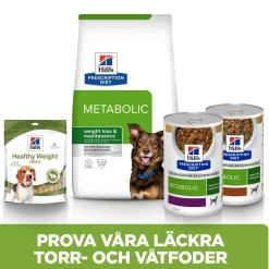 Hill's Prescription Diet Koiran Eläinlääkäriruoka|Koiran Ylipaino*Canine Metabolic Weight Loss & Maintenace Chicken 2x12 kg