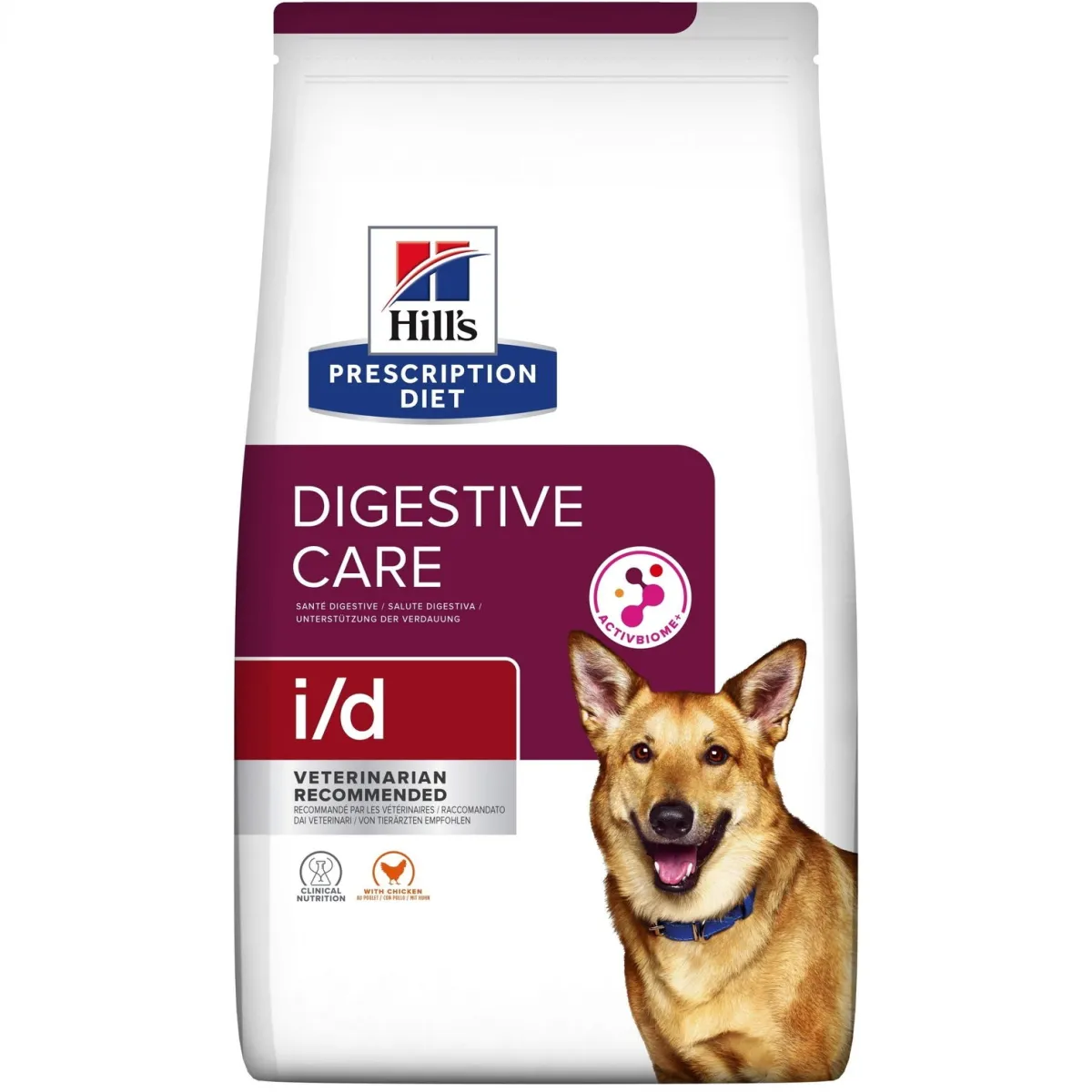 Hill's Prescription Diet Koiran Eläinlääkäriruoka|Koiran Suolistosairaudet*Canine i/d Digestive Care Chicken 2x12 kg