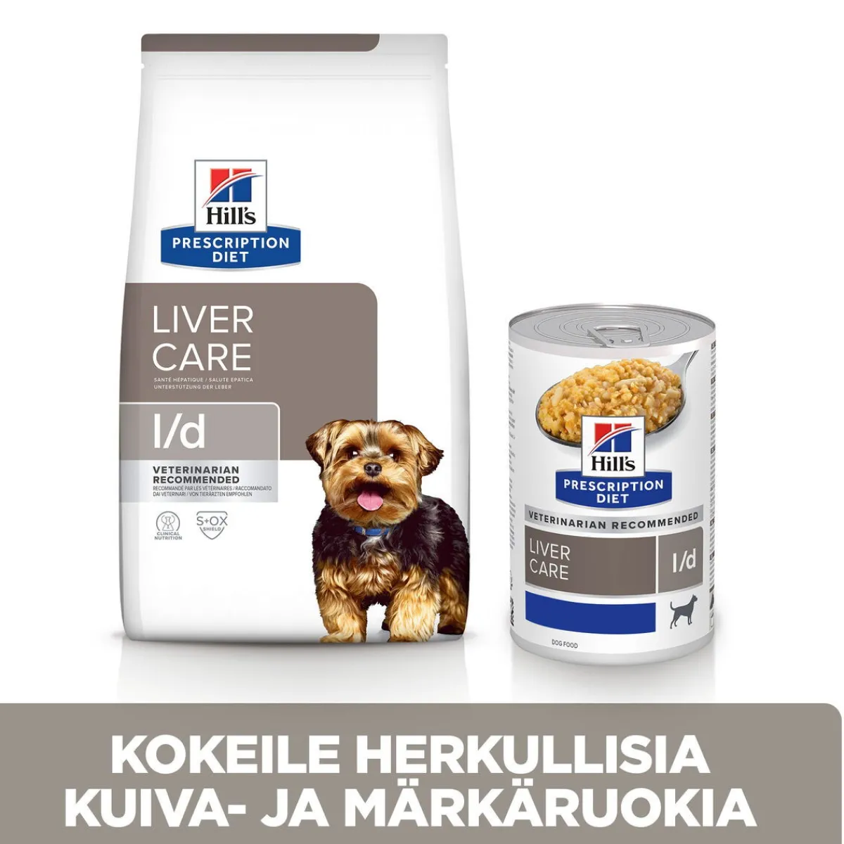 Hill's Prescription Diet Koiran Maksasairaudet|Koiran Eläinlääkäriruoka*Canine l/d Liver Care 370 g