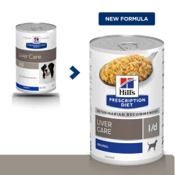 Hill's Prescription Diet Koiran Maksasairaudet|Koiran Eläinlääkäriruoka*Canine l/d Liver Care 370 g
