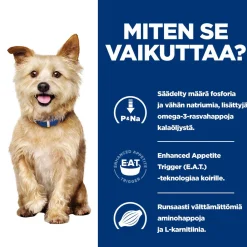 Hill's Prescription Diet Koiran Eläinlääkäriruoka|Koiran Munuaisten Vajaatoiminta*Canine k/d Kidney Care Chicken 354 g