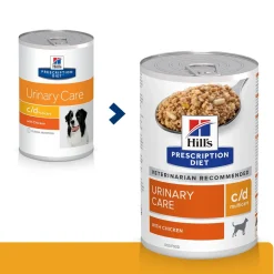 Hill's Prescription Diet Koiran Virtsatievaivat|Koiran Eläinlääkäriruoka*Canine c/d Multicare Chicken 370 g