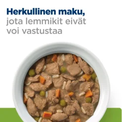 Hill's Prescription Diet Koiran Eläinlääkäriruoka|Koiran Ylipaino*Canine Metabolic Chicken & Vegetables 156 g