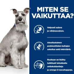 Hill's Prescription Diet Koiran Eläinlääkäriruoka|Koiran Suolistosairaudet*Canine i/d Low fat Stew Chicken & Vegetables 156 g