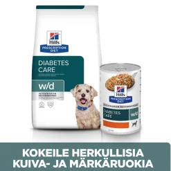 Hill's Prescription Diet Koiran Diabetes|Koiran Eläinlääkäriruoka*Canine Diabetes Care w/d 370 g