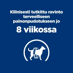 Hill's Prescription Diet Koiran Eläinlääkäriruoka|Koiran Ylipaino*Canine r/d Weight Loss 350 g