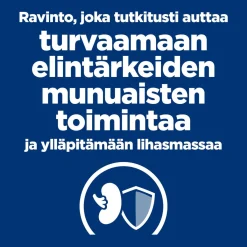 Hill's Prescription Diet Kissan Erikoisruoka|Kissan Munuaisten Vajaatoiminta*Feline k/d Chicken 156 g