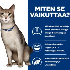 Hill's Prescription Diet Kissan Erikoisruoka|Kissan Munuaisten Vajaatoiminta*Feline k/d Chicken 156 g