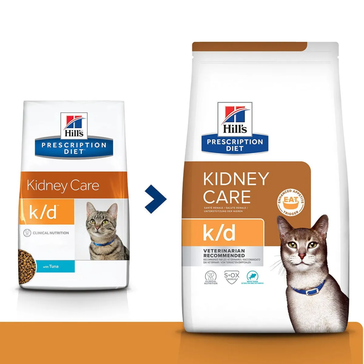 Hill's Prescription Diet Kissan Erikoisruoka|Kissan Munuaisten Vajaatoiminta*Feline k/d Kidney Care Tuna