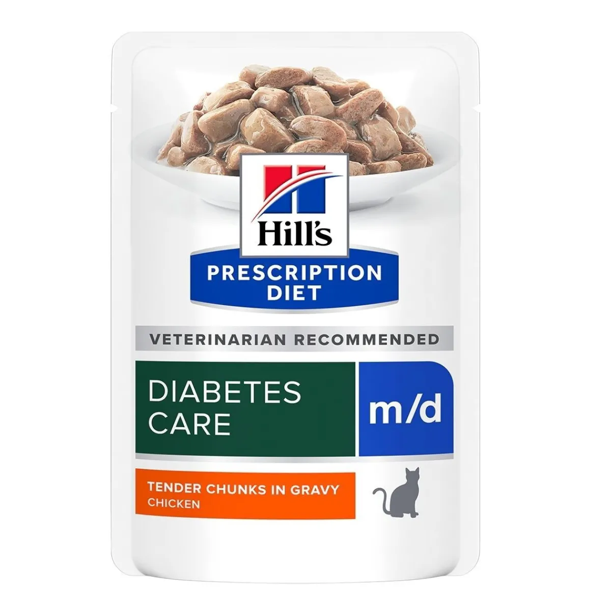 Hill's Prescription Diet Kissan Diabetes|Kissan Erikoisruoka*Feline m/d Diabetes Care 12x85 g