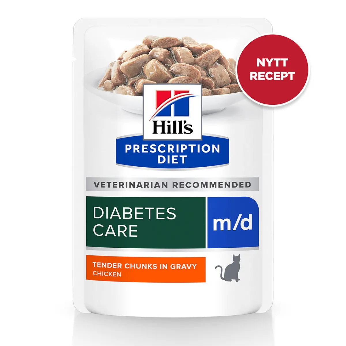 Hill's Prescription Diet Kissan Diabetes|Kissan Erikoisruoka*Feline m/d Diabetes Care 12x85 g