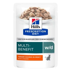 Hill's Prescription Diet Kissan Diabetes|Kissan Erikoisruoka*Feline w/d Multi Benefit 12x85 g