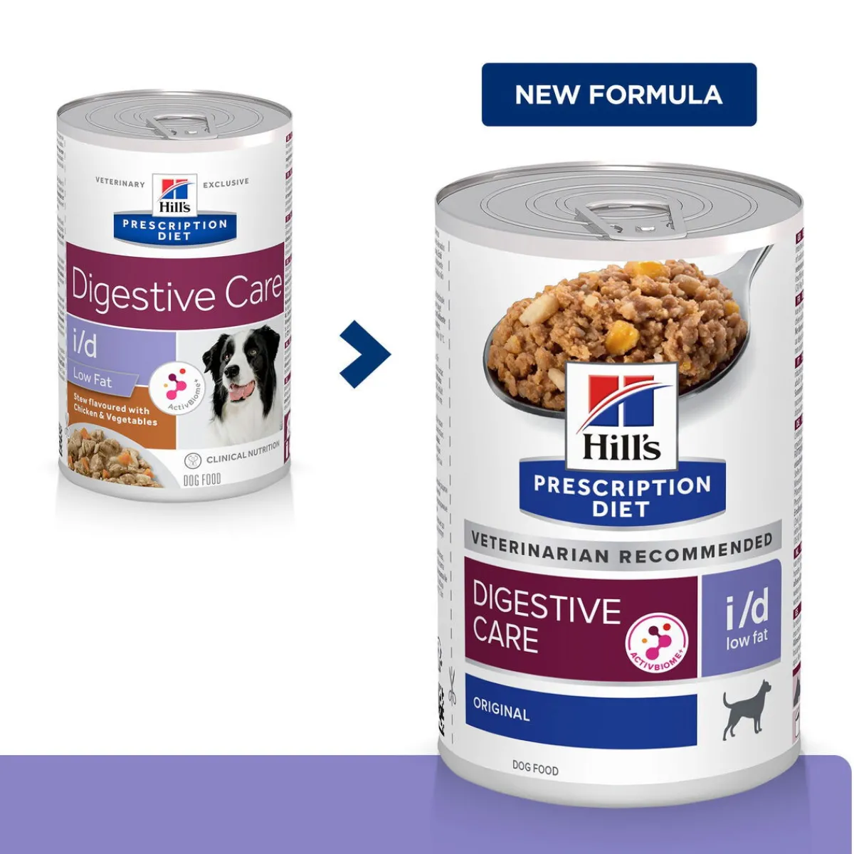 Hill's Prescription Diet Koiran Eläinlääkäriruoka|Koiran Suolistosairaudet*i/d Digestive Care Low Fat