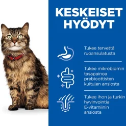Hill's Kissan Märkäruoka|Kissan Erikoisruoat*Science Plan Cat Adult Sensitive Stomach & Skin Turkey 12x85g