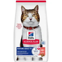 Hill's Kissan Kuivaruoka|Uutuudet Kissoille*Science Plan Cat Mature Salmon 1,5kg