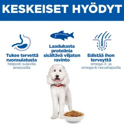 Hill's Koiranruoat Erityistapeisiin|Koiran Märkäruoka Ja Makkarat*Science Plan Dog Hypoallergenic Salmon 363 g