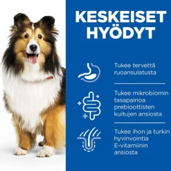 Hill's Koiranruoat Erityistapeisiin|Koiran Märkäruoka Ja Makkarat*Science Plan Dog Sensitive Stomach & Skin Chicken & Vegetables 370g