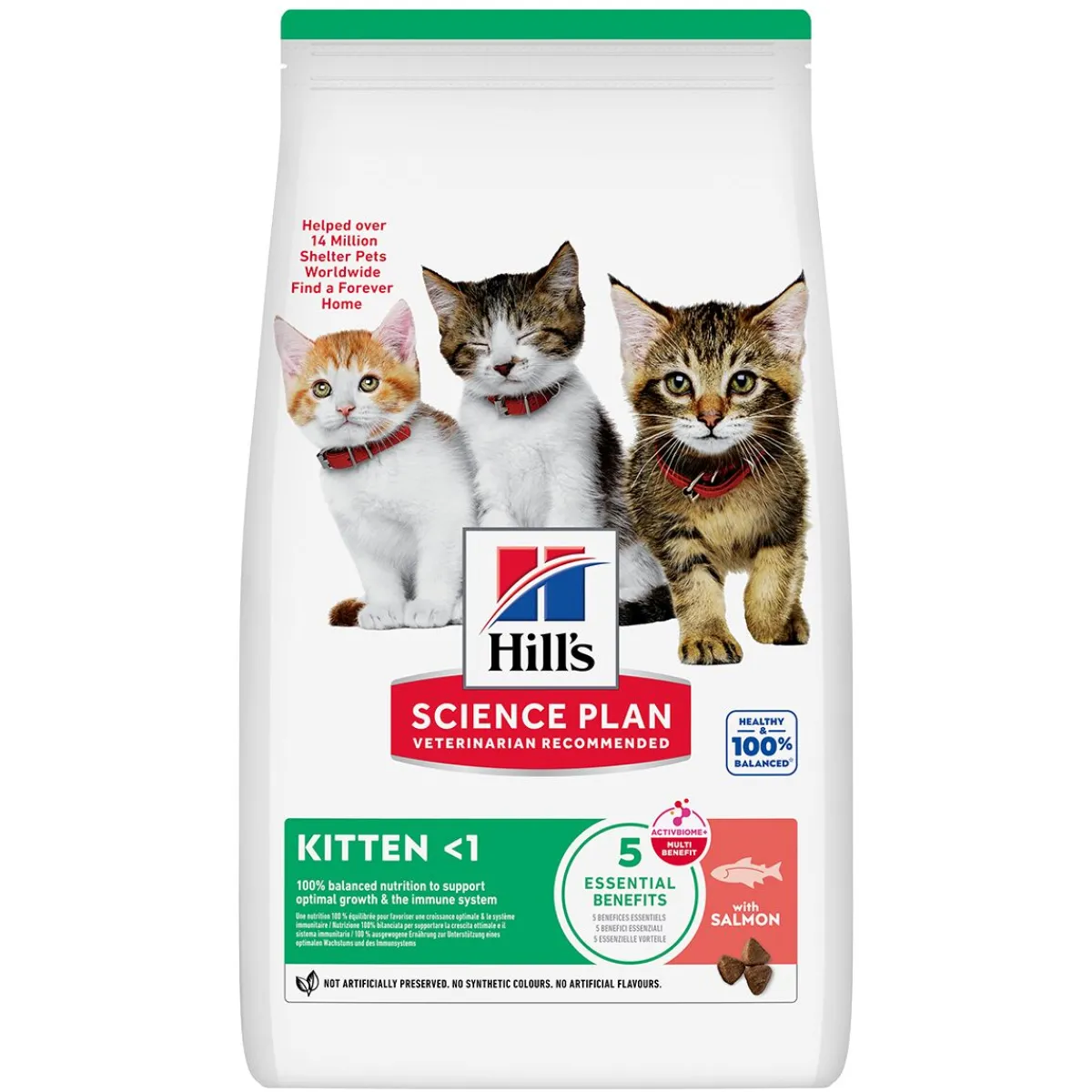 Hill's Kissanpennun Ruoka|Kissanpennun Ruoka*Science Plan Kitten Salmon