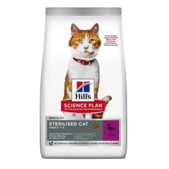 Hill's Kissan Kuivaruoka|Kissan Erikoisruoat*SP Cat Adult Sterilised with Duck