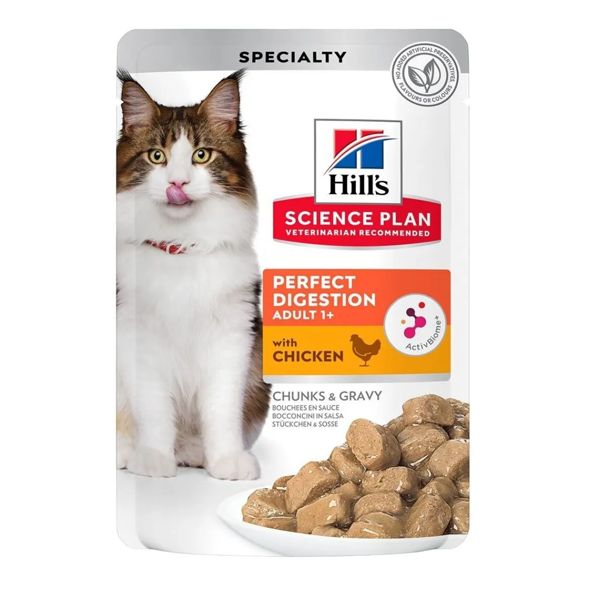 Hill's Kissan Märkäruoka*SP Feline Digestion Adult 1+ 12 x 85 g