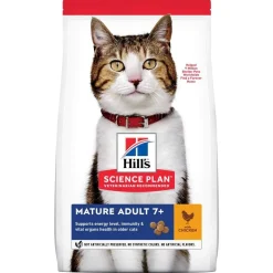 Hill's Seniorikissan Ruoka|Kissan Kuivaruoka*SP Feline Mature 7+ Chicken
