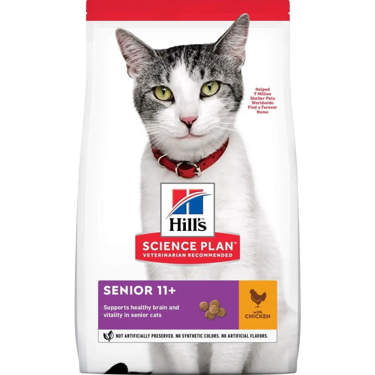 Hill's Seniorikissan Ruoka|Kissan Kuivaruoka*SP Feline Senior 11+ Chicken