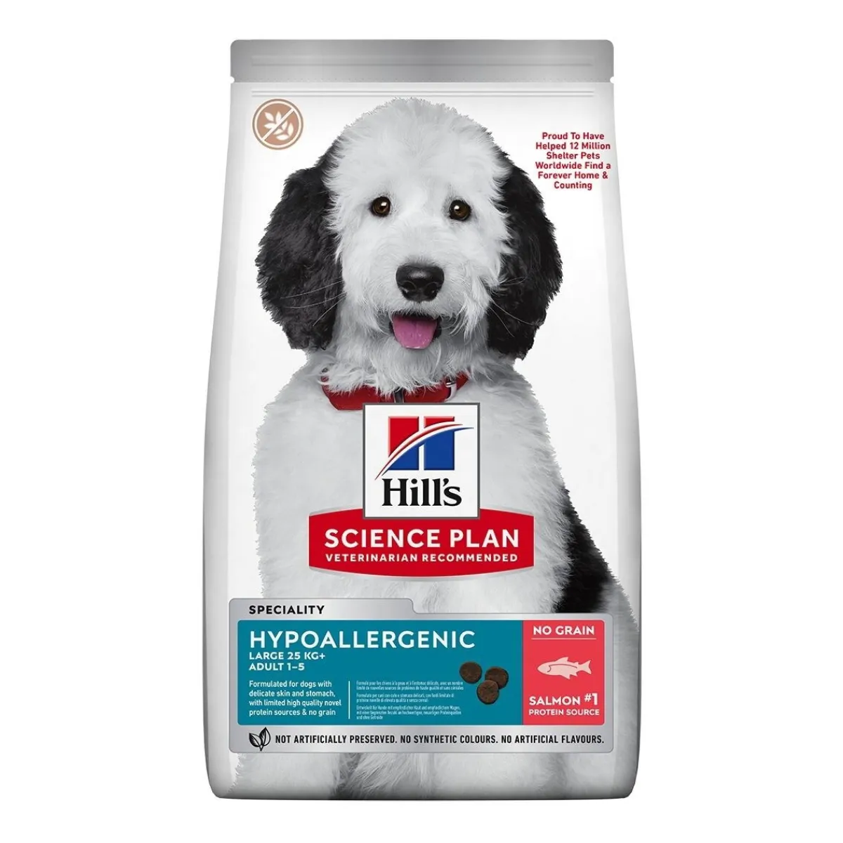 Hill's Koiranruoat Erityistapeisiin|Koiran Kuivaruoka*SP Hypoallergenic Large Salmon 14kg