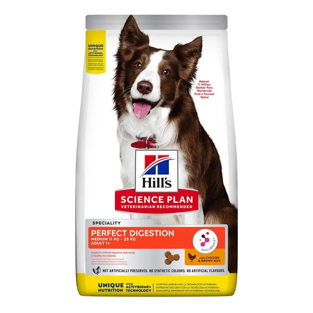 Hill's Koiran Kuivaruoka*SP Perfect Digestion Adult Medium Chicken 14kg