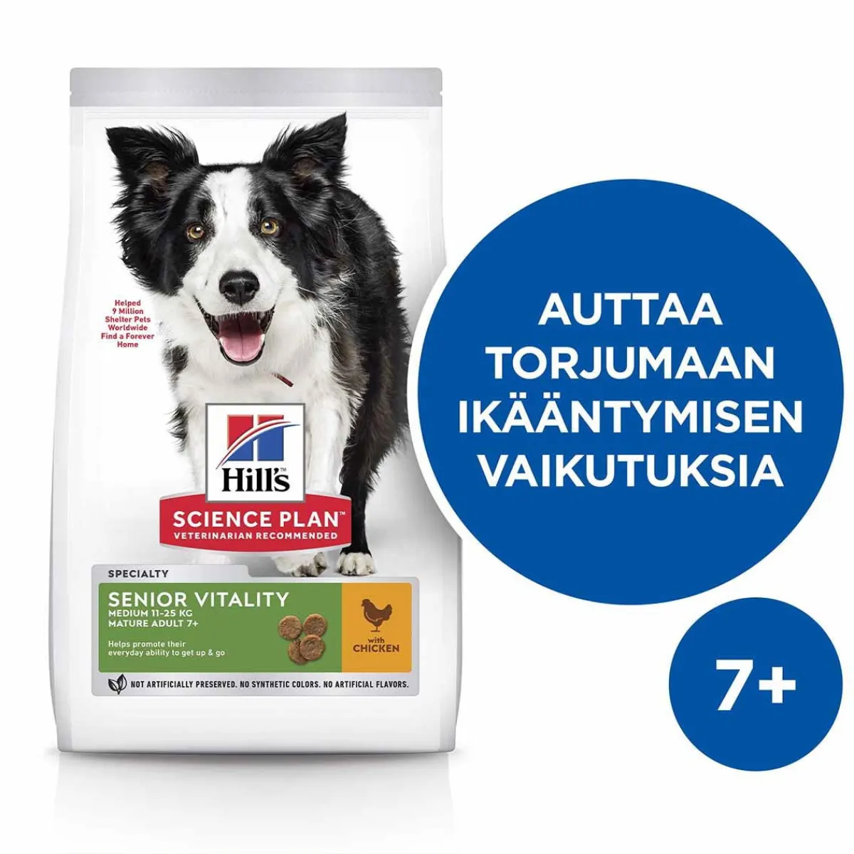 Hill's Koiran Kuivaruoka|Senioriruoka*SP Youthful Vitality Medium