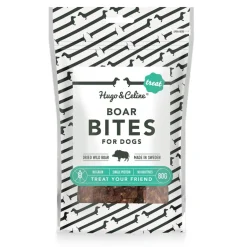 Hugo&Celine Täyslihaherkut|Pikkuherkut Ja Treeninamit*Boar Bites villisikaherkku 80g
