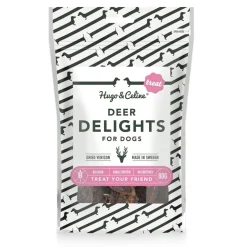 Hugo&Celine Täyslihaherkut|Pikkuherkut Ja Treeninamit*Deer Delights peuraherkku 80g