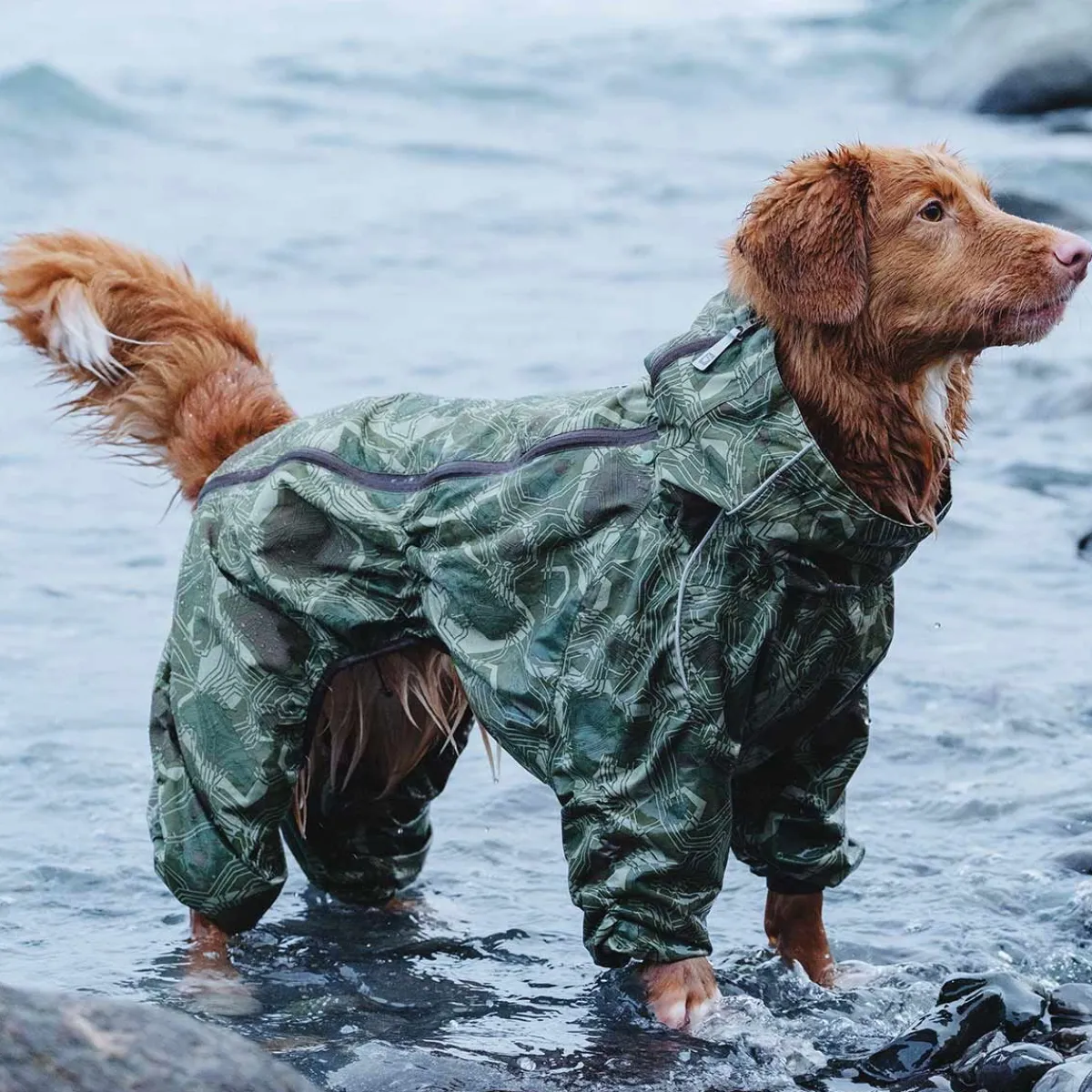 Hurtta Koiran Vaatteet*Downpour koiran sadehaalari camo
