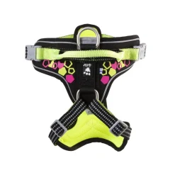 Hurtta Koiran Valjaat*Weekend Warrior Neon-valjaat, lakritsi