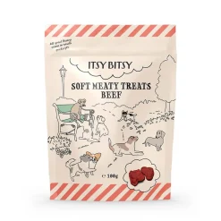 ItsyBitsy Pehmeät Koiran Herkut|Pikkuherkut Ja Treeninamit*Lihainen Nautaherkku