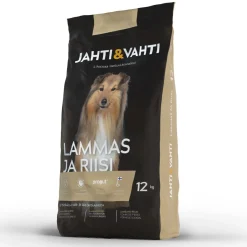 Jahti&Vahti Koiran Kuivaruoka|Koiran Kuivaruoka*Jahti ja Vahti Lammas ja Riisi 12kg