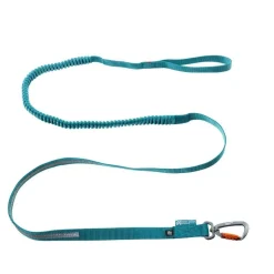 Non-stop dogwear Koiran Hihnat Ja Flexit|Retkeily Koiran Kanssa*Joustotalutin Non-Stop Touring bungee, sinivihreä