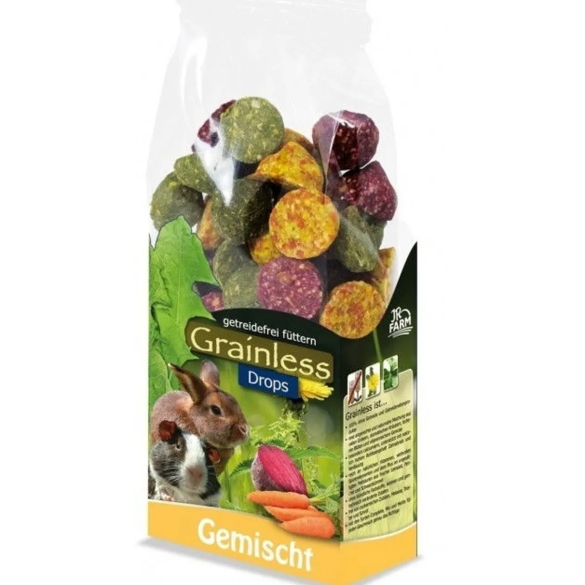 Jr Farm Pieneläinten Herkut*Grainless Drops Mix, 140 g