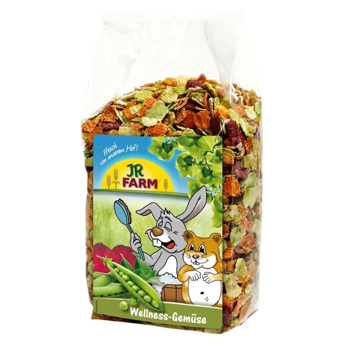 Jr Farm Hamsterin Ruoka|Kanin Herkut*Vihanneshiutaleet 600 g