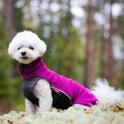 Pomppa Koiran Fleecetakki|Koiran Vaatteet*Jumppa paita, luumu