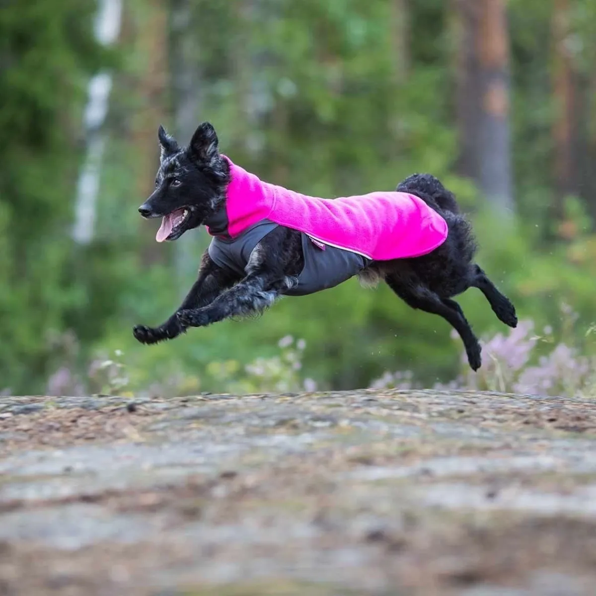 Pomppa Koiran Fleecetakki|Koiran Vaatteet*Jumppa paita, pinkki