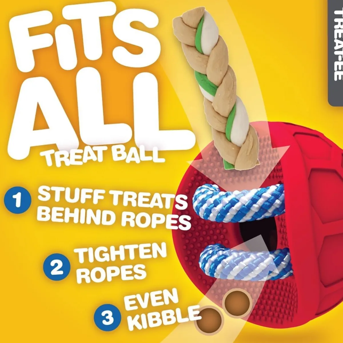 JW Koiran Aktivointilelut Ja -Pelit*Fits all Treat Ball