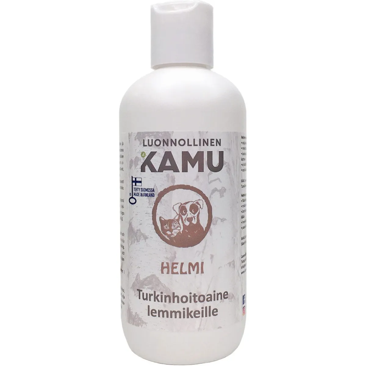 Luonnollinen Kamu Koiran Trimmaus Ja Turkinhoito*Kamu Helmi hoitoaine lemmikeille, 350 ml