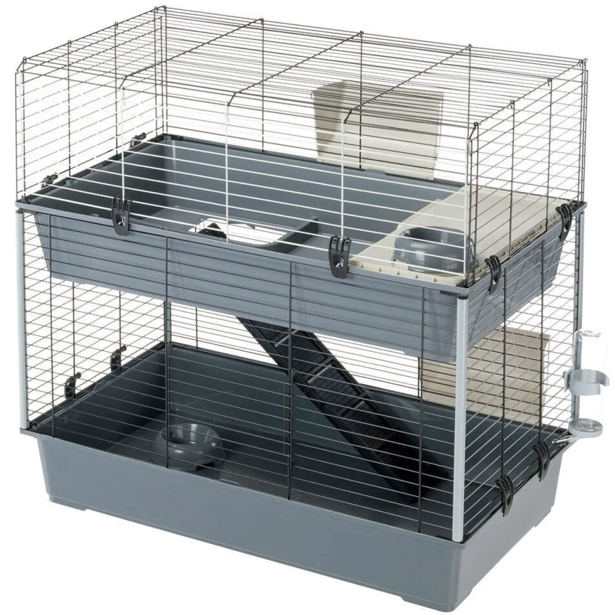 Ferplast Pieneläinten Häkit|Häkit Ja Aitaukset*Kanin häkki FP Rabbit, 2 kerrosta