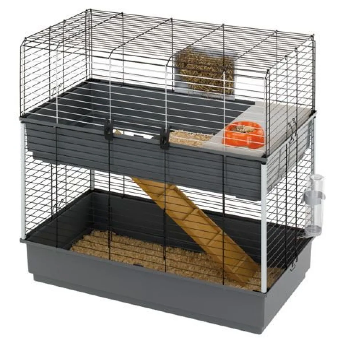 Ferplast Pieneläinten Häkit|Häkit Ja Aitaukset*Kanin häkki FP Rabbit, 2 kerrosta
