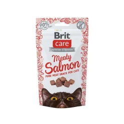 Brit Care Pehmeät Kissanherkut|Pehmeät Kissanherkut*Kissanherkku Meaty lohi 50 g